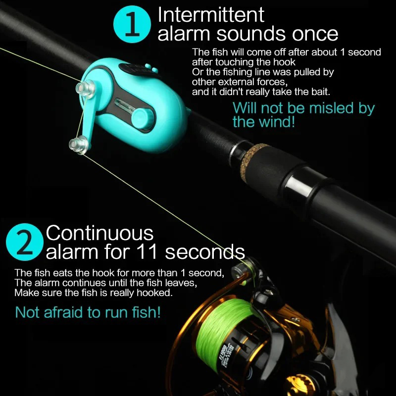 New Fishing Alarm Electronic B - đánh giá và giá Bite Indicator