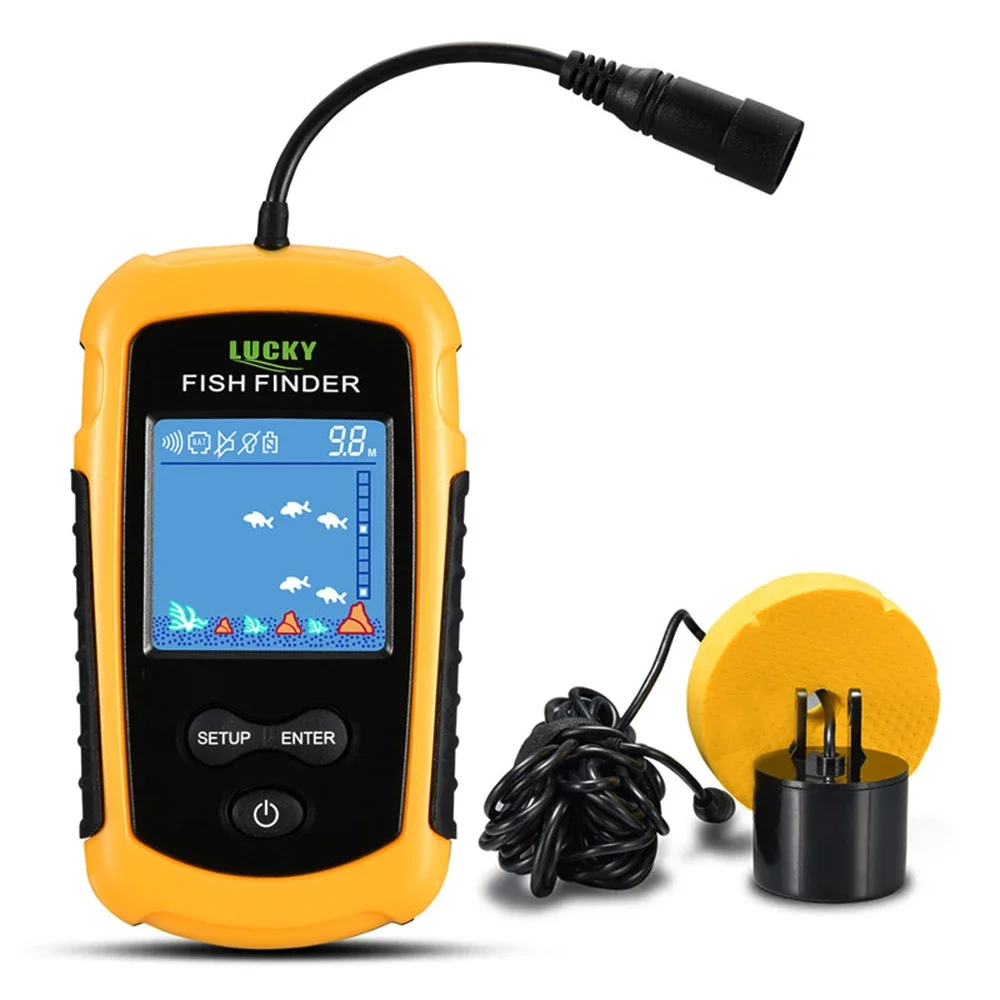 Lucky LCD Color Screen Portabl - đánh giá và giá Fish Finder Gps