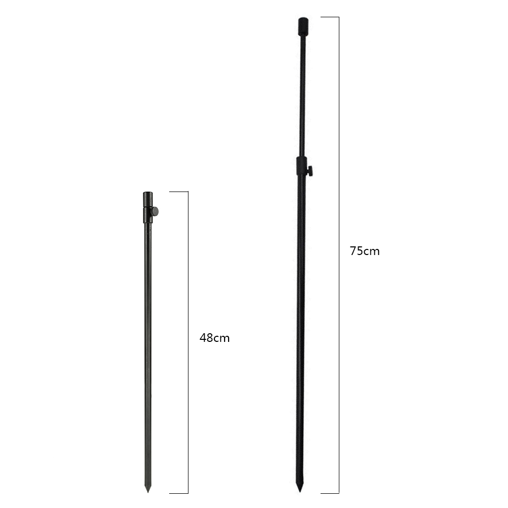 48-75cm Extending Aluminum All - đánh giá và giá Fish Alarm